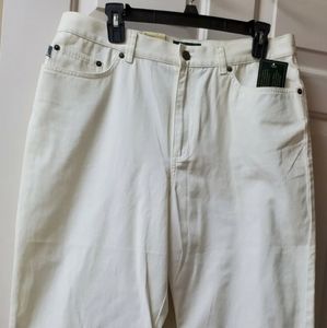 Ralph Lauren White Jeans